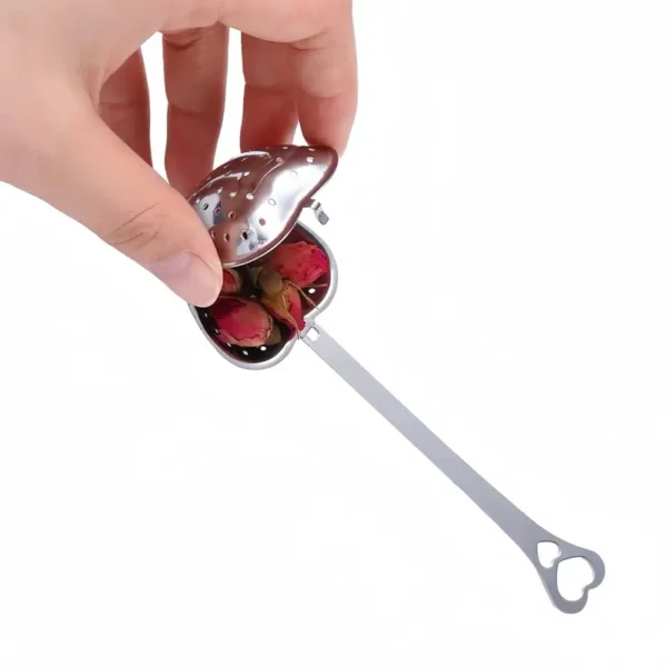 Stainless Steel Infuser Heart Shape